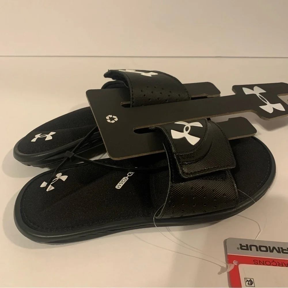 NWT. UNDER ARMOUR Kids’ Ignite VI Slides